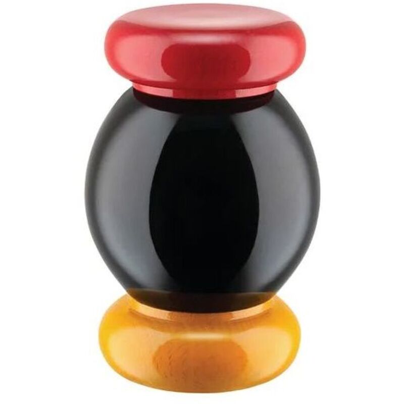 Alessi Salt-Pepper Castor - Black