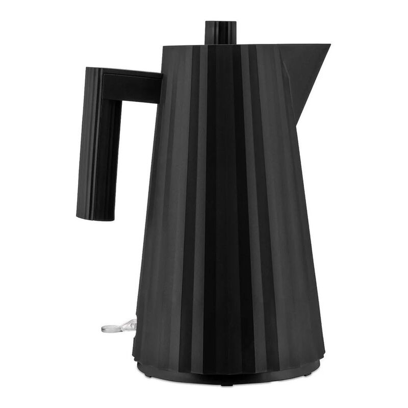 Alessi Plisse Electric Water Kettle - Black