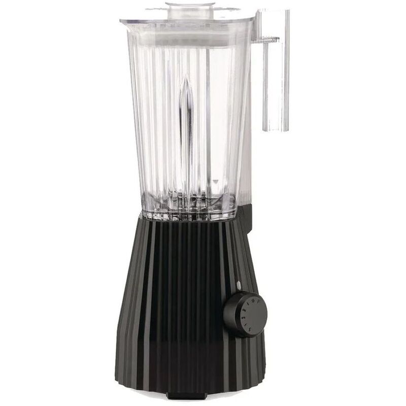 Alessi Plisse Blender - Black (UK Plug)