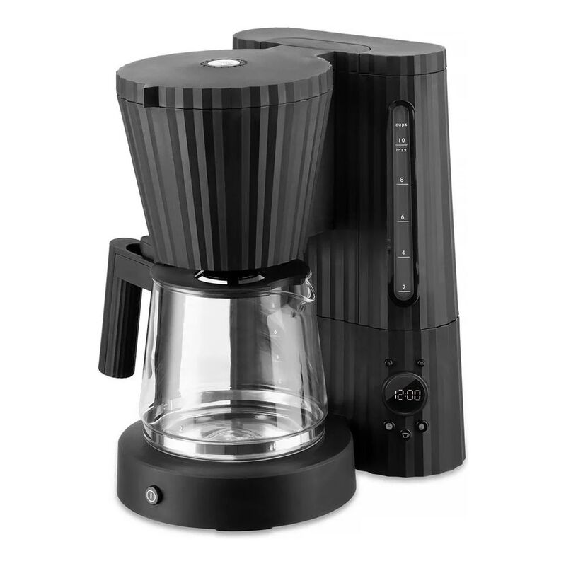 Alessi Plisse Filter Coffee Machine - Black