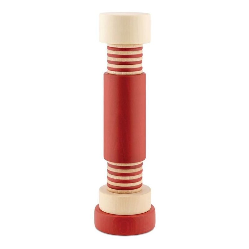 Alessi Pepper/Salt/Spice Mill - Natural Red