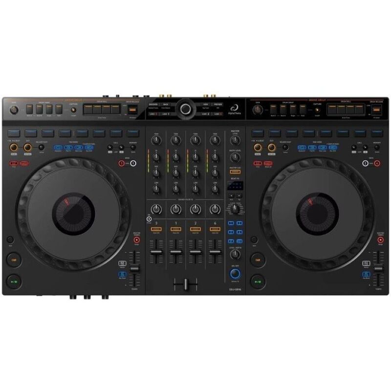 Alphatheta Ddj-Grv6 4-Channel Performance Dj Controller - Black