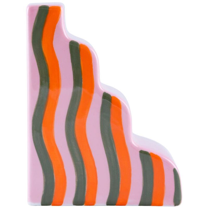 Que Rico Vase/Bookend Santiago - Squiggle Wiggle