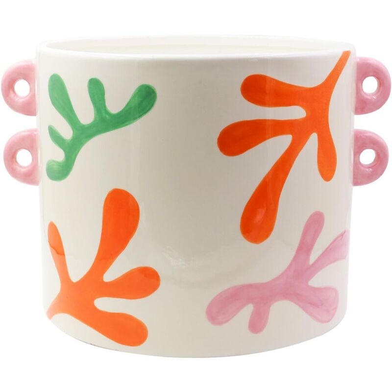 Que Rico Plant Pot Enrique - Colourful Corals