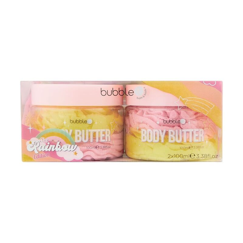 Bubble T Rainbow Whipped Body Butter Set