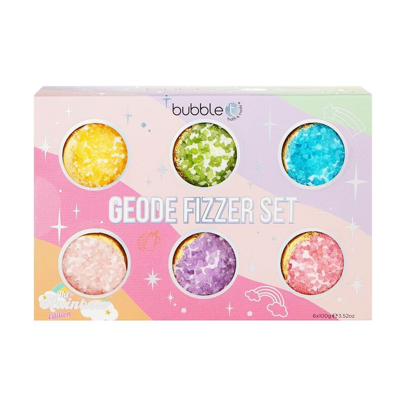 Bubble T Rainbow Geode Fizzer Set