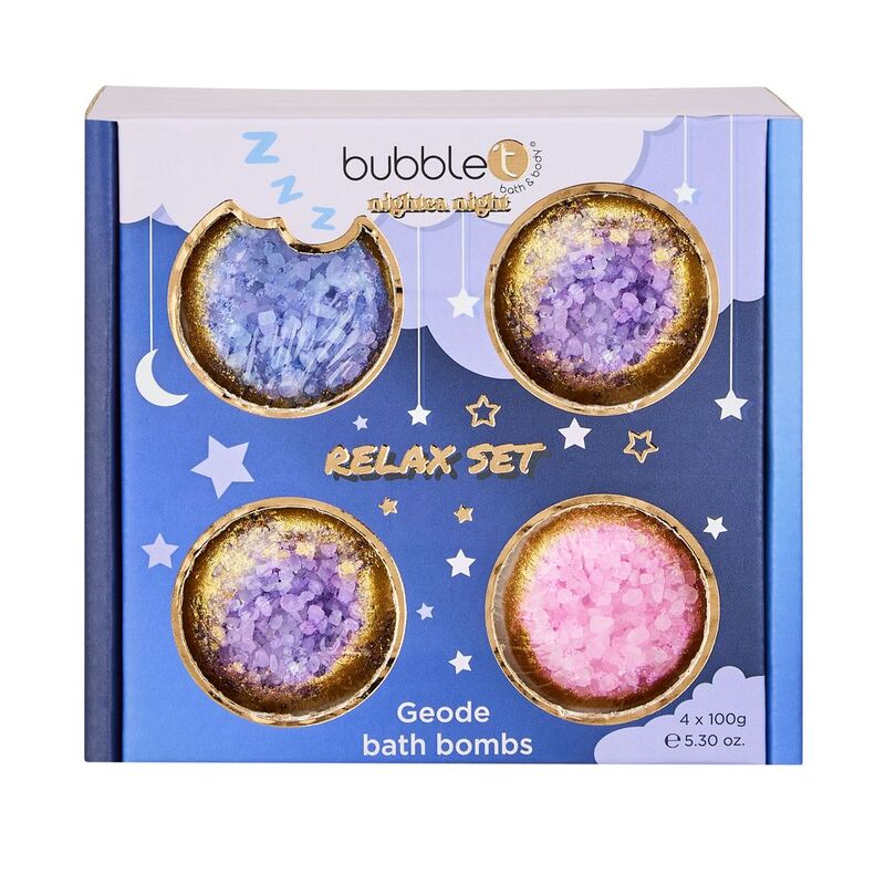 Bubble T Geode Bath Bombs