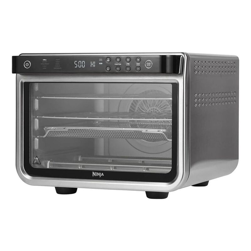 Ninja Foodi XL Pro 10-in-1 Large Countertop Multi-function Air Fry Oven Dt200Me 2400W - Silver/Black