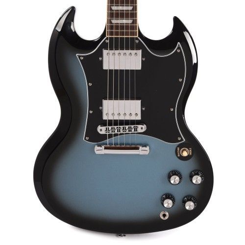 Gibson USA SGS00PKCH1 Sg Standard Electric Guitar - Pelham Blue Burst