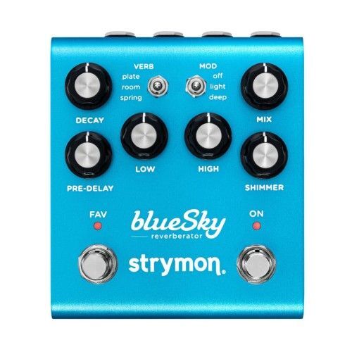 Strymon Blue Sky V2 Reverberator Guitar Effects Pedal