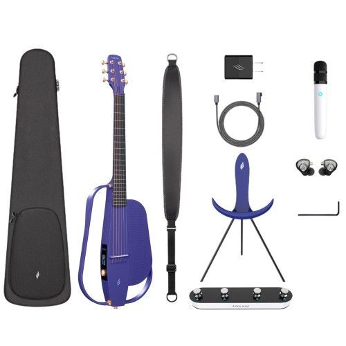 Enya NEXG2/PL/BC NEXG 2 Acoustic-Electric Guitar - Carbon Purple