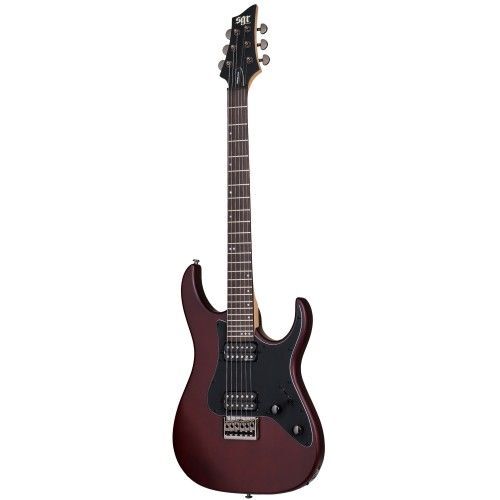 Schecter 3853 Electric Guitar Sgr Banshee 6 - Walnut Satin