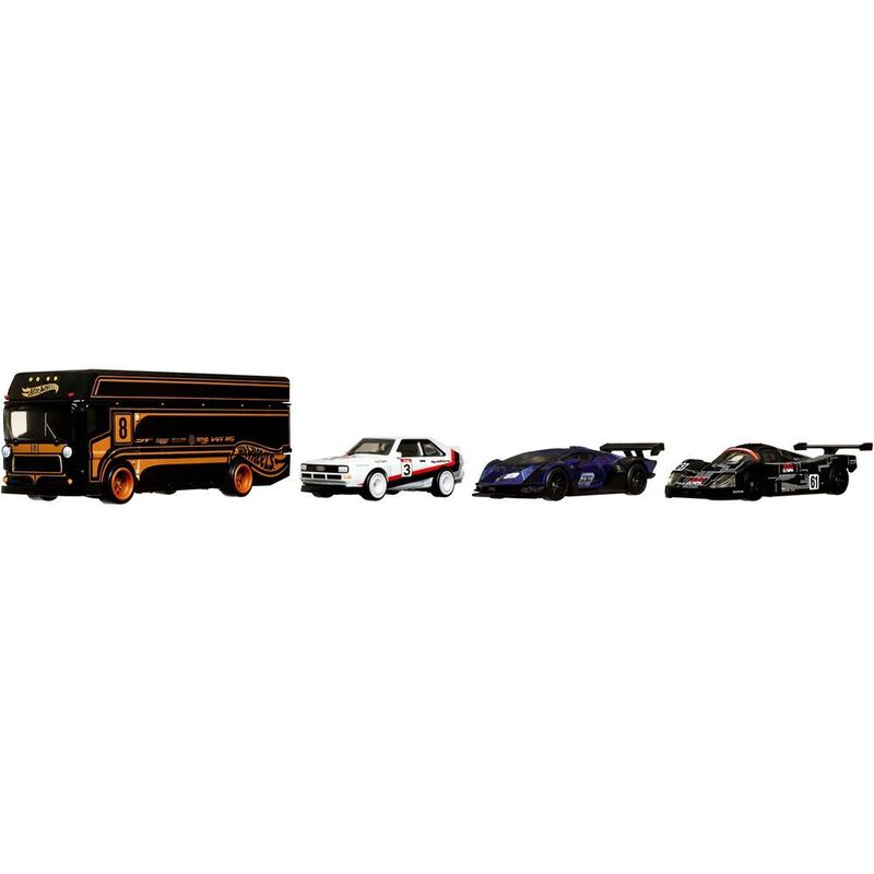 Hot Wheels Premium Track Day Collector Playset (Pack Of 4) (Assortment - Includes 1) Hot Wheels Premium Track Day Collector Playset (Pack Of 4) (Assortment - Includes 1)