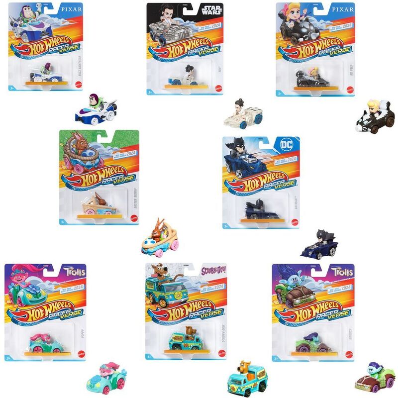 Hot Wheels Racer Verse 1.64 Die-Cast Car (Assortment - Includes 1) Hot Wheels Racer Verse 1.64 Die-Cast Car (Assortment - Includes 1)