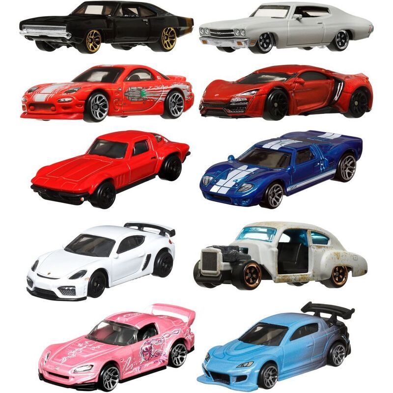 Hot Wheels Fast And Furious Dominic Toretto 1.64 Die-Cast Car (Assortment - Includes 1) Hot Wheels Fast And Furious Dominic Toretto 1.64 Die-Cast Car (Assortment - Includes 1)
