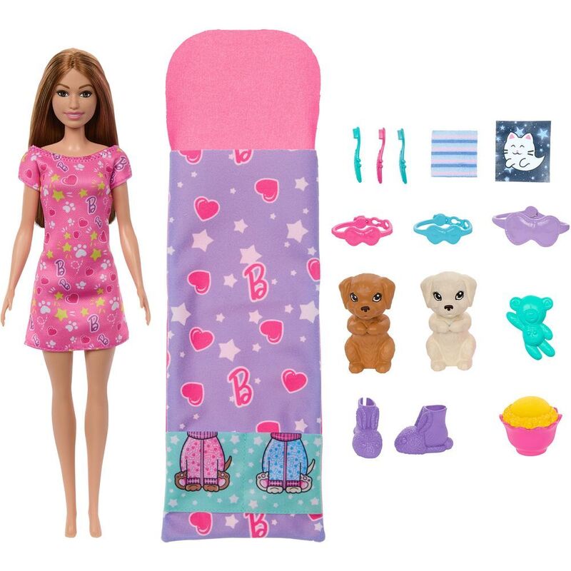 Barbie Puppy Slumber Party Color Change Playset Barbie Puppy Slumber Party Color Change Playset