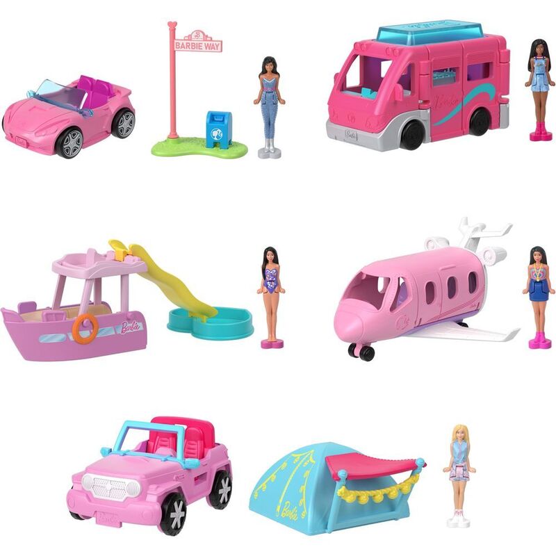 Barbie Mini Barbieland Vehicles (Assortment - Includes 1) Barbie Mini Barbieland Vehicles (Assortment - Includes 1)