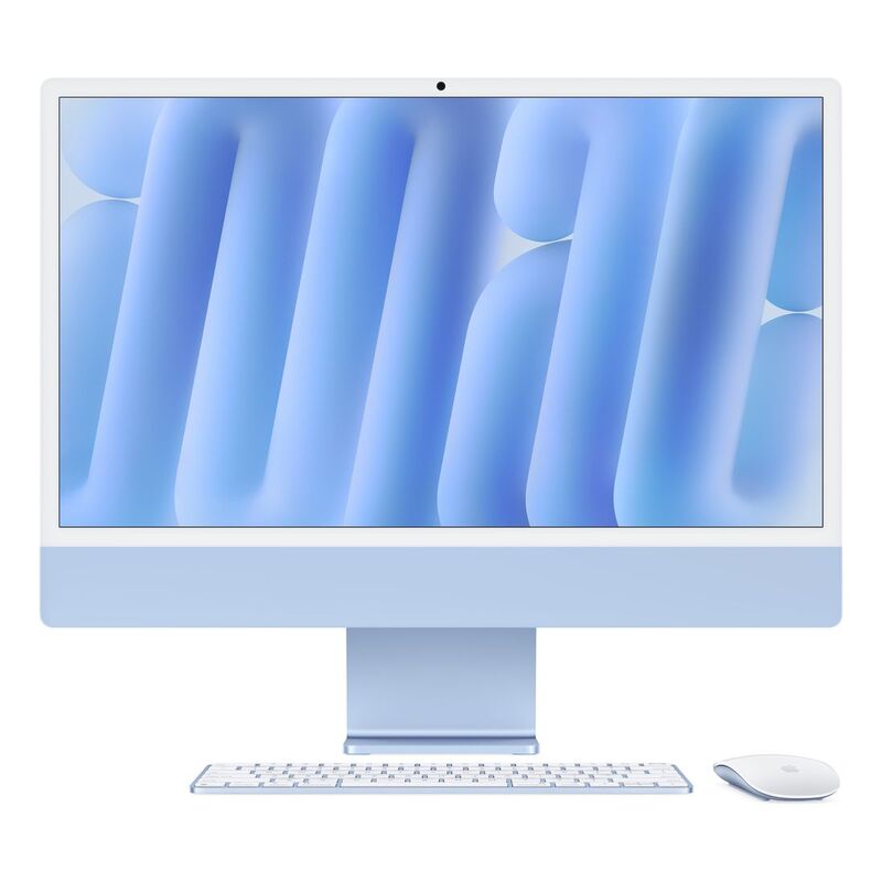 Apple 24-inch iMac with Retina 4.5K display (2024) Apple M4 chip with 10‑core CPU and 10‑core GPU / 16GB / 256GB SSD (English) - Blue Apple 24-inch iMac with Retina 4.5K display (2024) Apple M4 chip with 10‑core CPU and 10‑core GPU / 16GB / 256GB SSD (English) - Blue