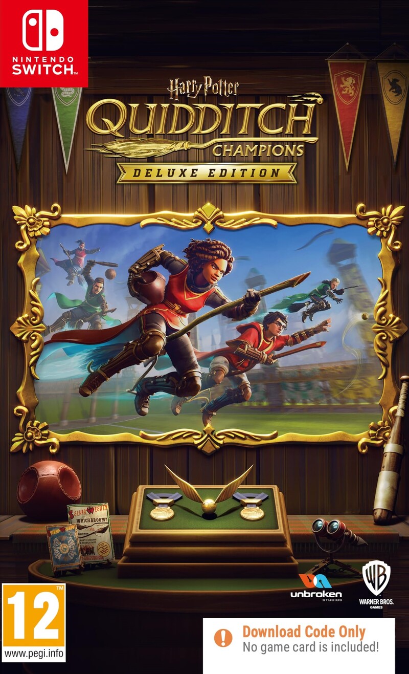 Quidditch Champions - Deluxe Edition PEGI - Nintendo Switch (Code In Box)