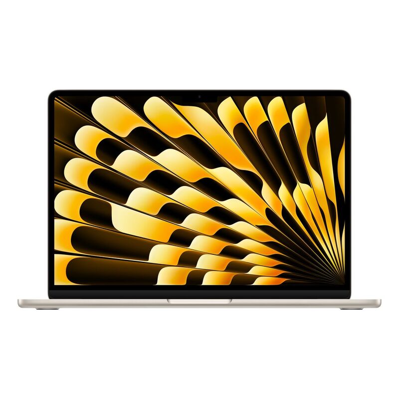Apple 13-inch MacBook Air With Apple M3 chip with 8-core CPU and 10-core GPU/24GB/512GB SSD - Starlight (Arabic/English) Apple 13-inch MacBook Air With Apple M3 chip with 8-core CPU and 10-core GPU/24GB/512GB SSD - Starlight (Arabic/English)