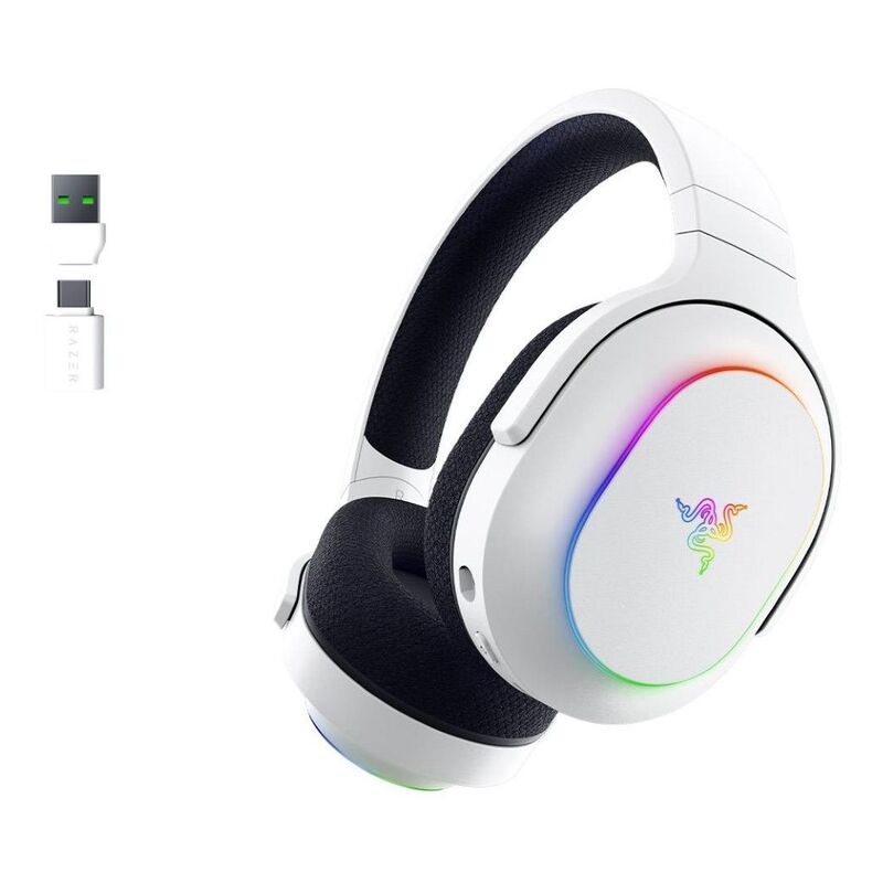 Razer Barracuda X Chroma Wireless Multi-Platform Gaming Headset - White Razer Barracuda X Chroma Wireless Multi-Platform Gaming Headset - White