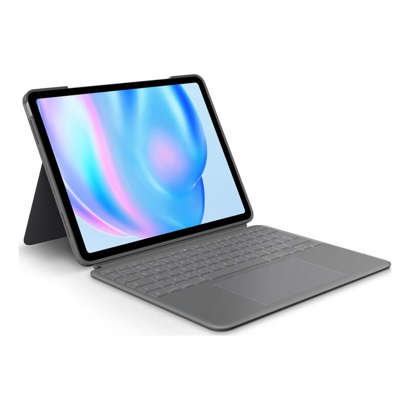 Logitech Combo Touch For iPad Air 13-inch (M2) - Oxford Grey - UK Logitech Combo Touch For iPad Air 13-inch (M2) - Oxford Grey - UK