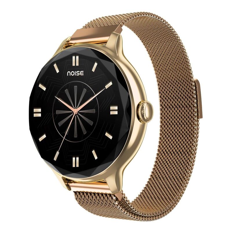 Noise NoiseFit Diva Smartwatch - Gold Link Noise NoiseFit Diva Smartwatch - Gold Link