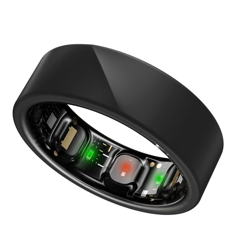 Noise Luna Smart Ring - Size 8 - Lunar Black Noise Luna Smart Ring - Size 8 - Lunar Black