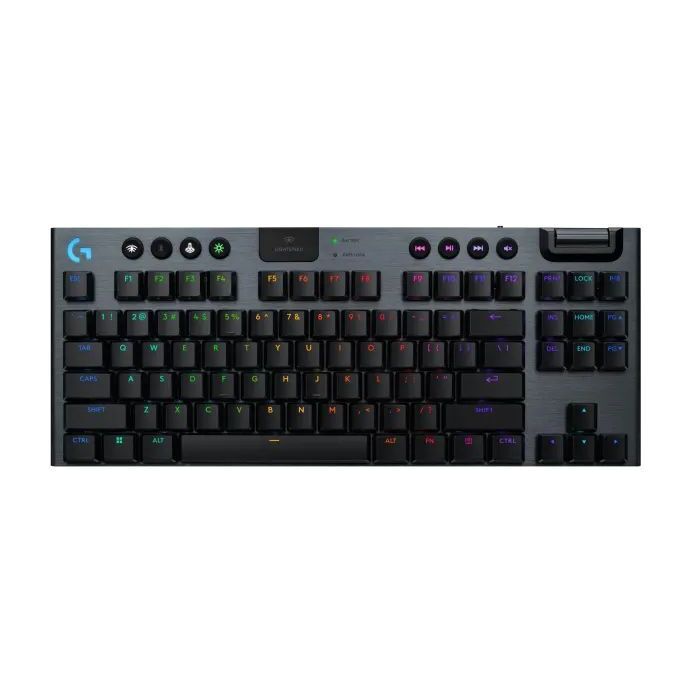 Logitech G G915 X LightSpeed TKL Low-Profile Wireless Gaming Keyboard - Tactile Switch - Black (English) Logitech G G915 X LightSpeed TKL Low-Profile Wireless Gaming Keyboard - Tactile Switch - Black (English)