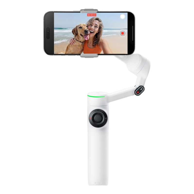 Insta360 Flow 2 Pro AI Tracking Smartphone Gimbal - Summit White Insta360 Flow 2 Pro AI Tracking Smartphone Gimbal - Summit White