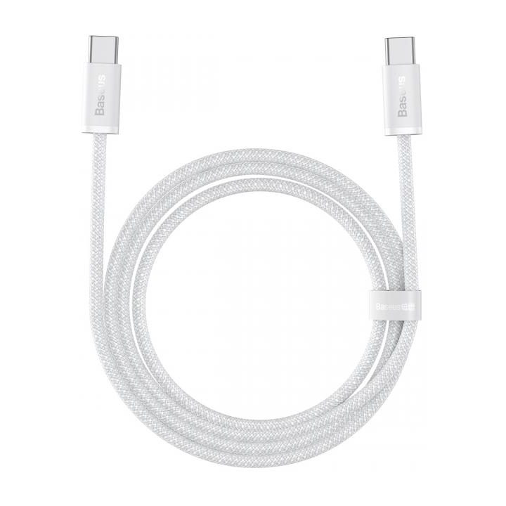 Baseus Dynamic Fast Charging Data Cable Type-C to Type-C 100W 2m - White Baseus Dynamic Fast Charging Data Cable Type-C to Type-C 100W 2m - White