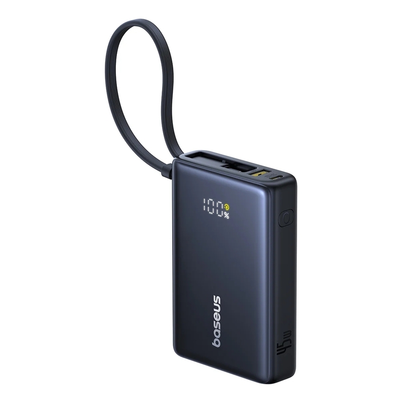 Baseus PicoGo Digital Display Power Bank 10000mAh 45W - Cosmic Black