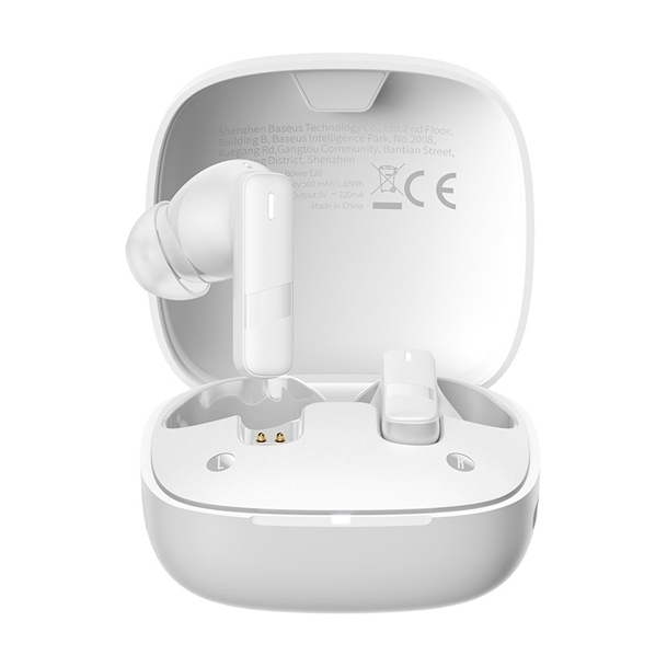 Baseus Bowie E20 True Wireless Earphones - Stellar White Baseus Bowie E20 True Wireless Earphones - Stellar White