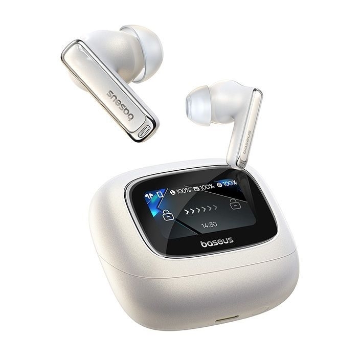 Baseus Bowie M2s Ultra True Wireless Earphones - Moon White Baseus Bowie M2s Ultra True Wireless Earphones - Moon White