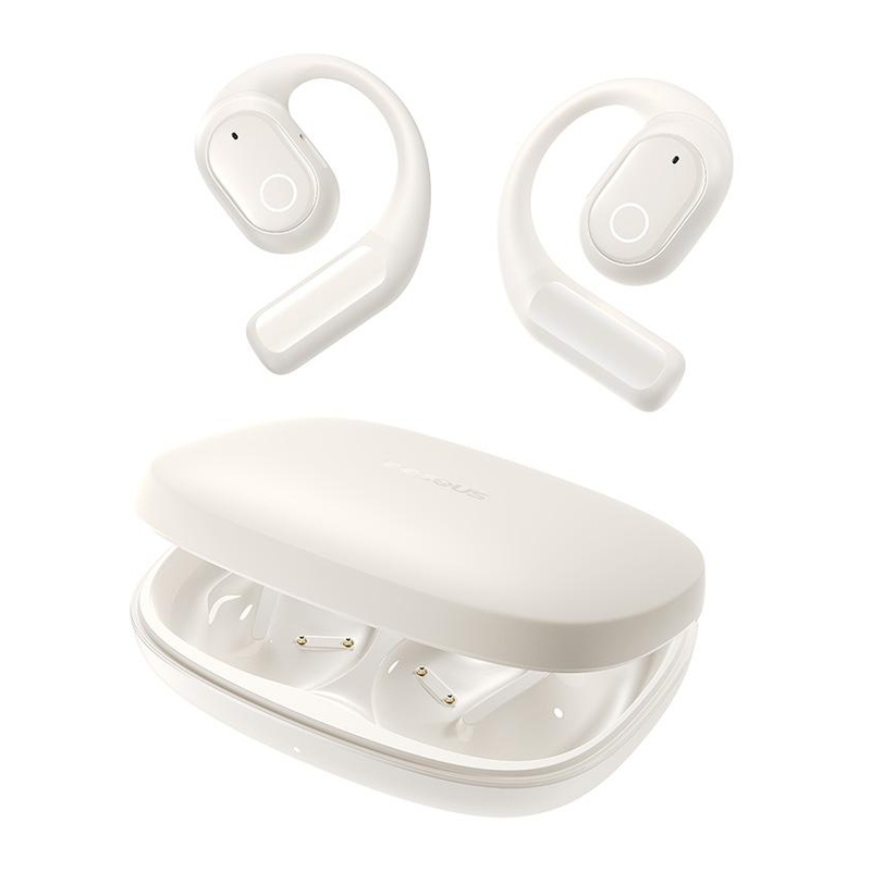 Baseus Eli 10i Fit Open-Ear True Wiresless Earbuds - Stellar White Baseus Eli 10i Fit Open-Ear True Wiresless Earbuds - Stellar White