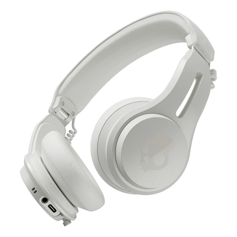 SkullCandy ICON ANC Wireless Headphones with Active Noise Canceling - Bone/Orange Glow SkullCandy ICON ANC Wireless Headphones with Active Noise Canceling - Bone/Orange Glow
