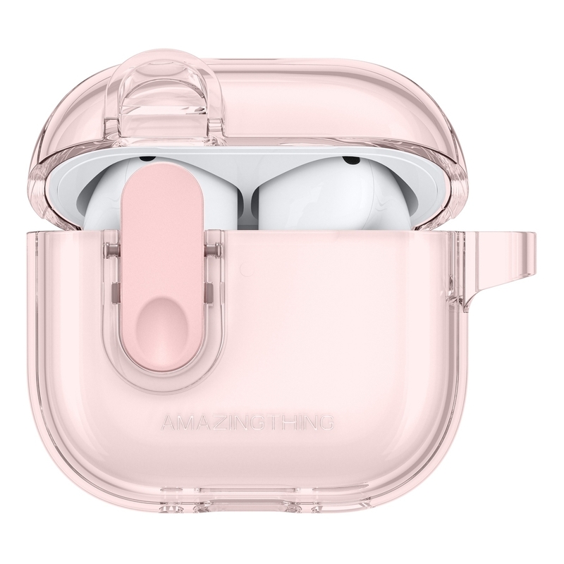AmazingThing Minimal Case For Airpods 4 - Pink AmazingThing Minimal Case For Airpods 4 - Pink