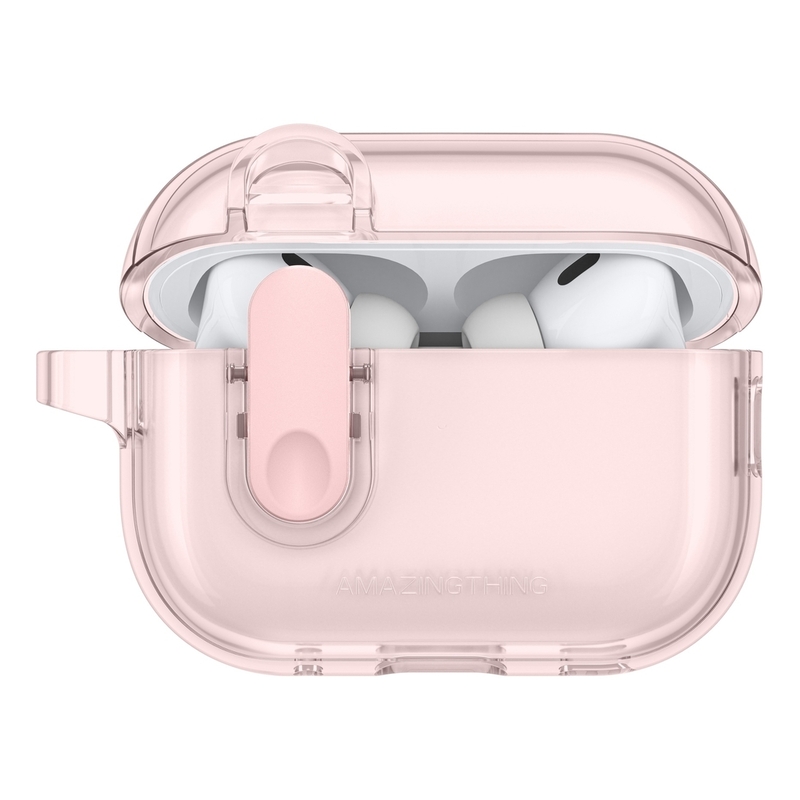 AmazingThing Minimal Case For Airpods Pro 2 - Pink AmazingThing Minimal Case For Airpods Pro 2 - Pink