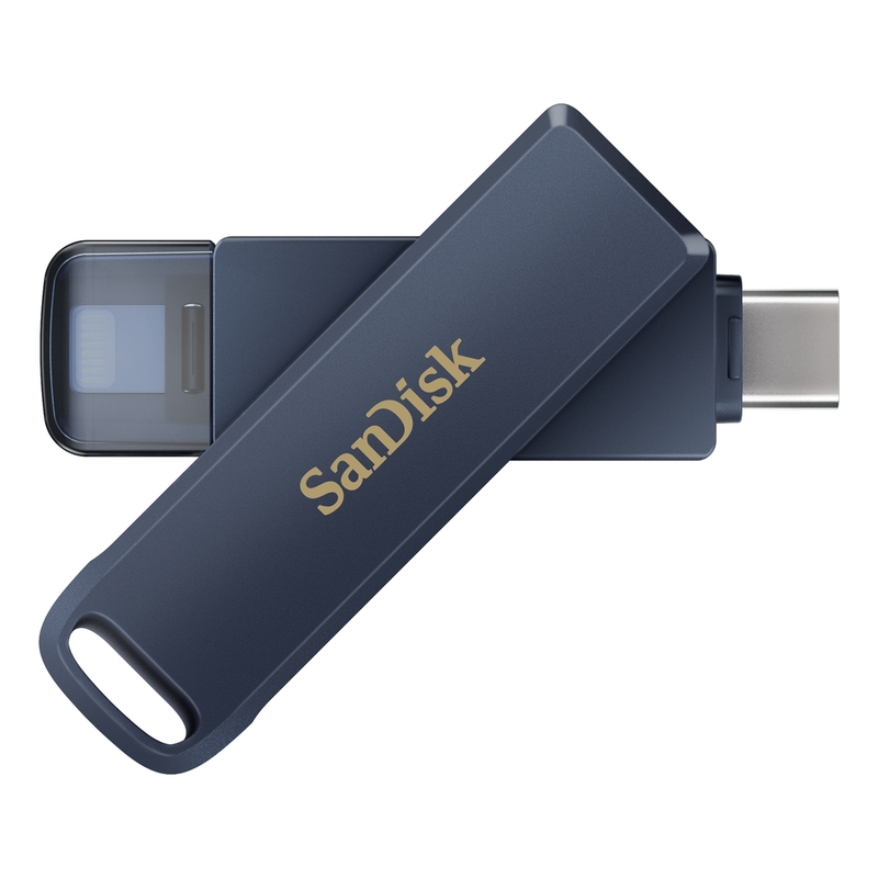 SanDisk iXpand Phone Drive USB Type-C Metallic Sky - 256GB
