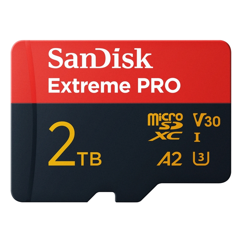 SanDisk Extreme PRO microSDXC UHS-I Card 2TB Up to 250MB/s SanDisk Extreme PRO microSDXC UHS-I Card 2TB Up to 250MB/s
