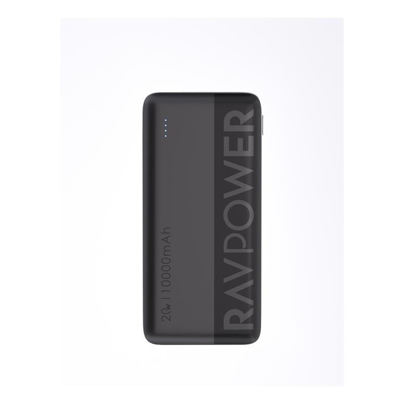 RavPower PB1228 10000mAh Power Bank 2C 1A PD20W - Black