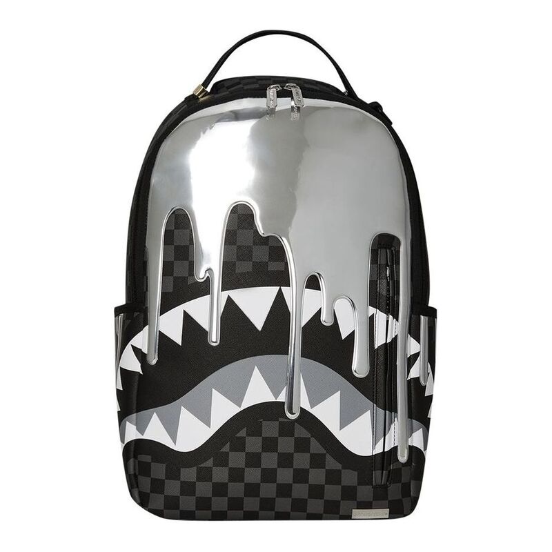 Sprayground Metallic Drip Sharks In Paris DLXSV Backpack