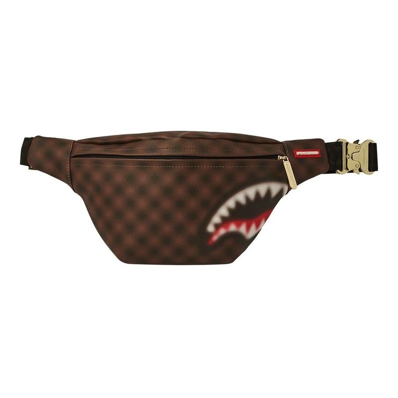 Sprayground Sharks In Paris Blur Savvy Cross-Body