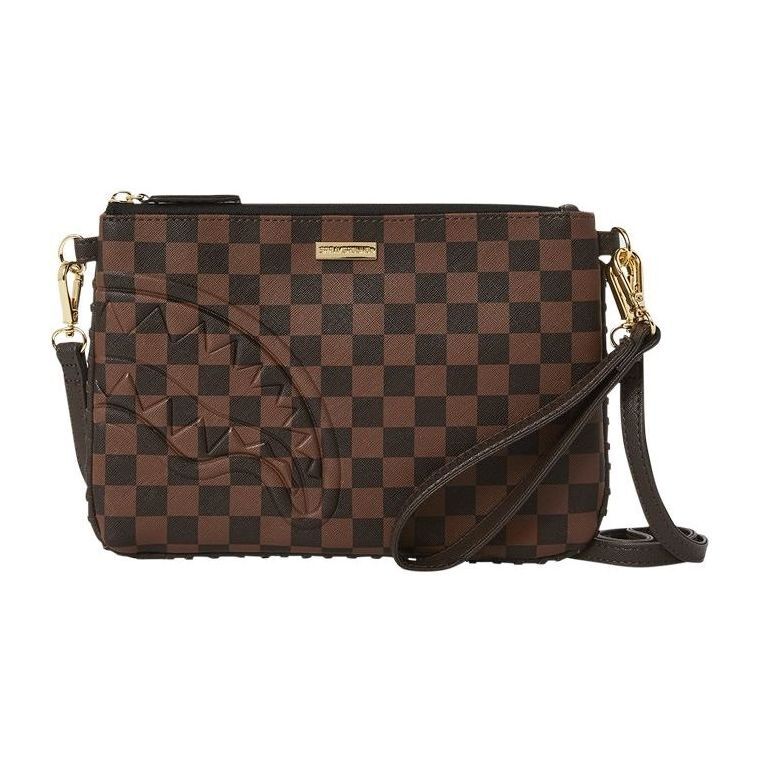 Sprayground Core Embossed Check Clutch Sprayground Core Embossed Check Clutch