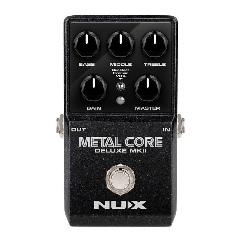 NUX Metal Core Deluxe MKII High Gain Preamp Pedal Effects