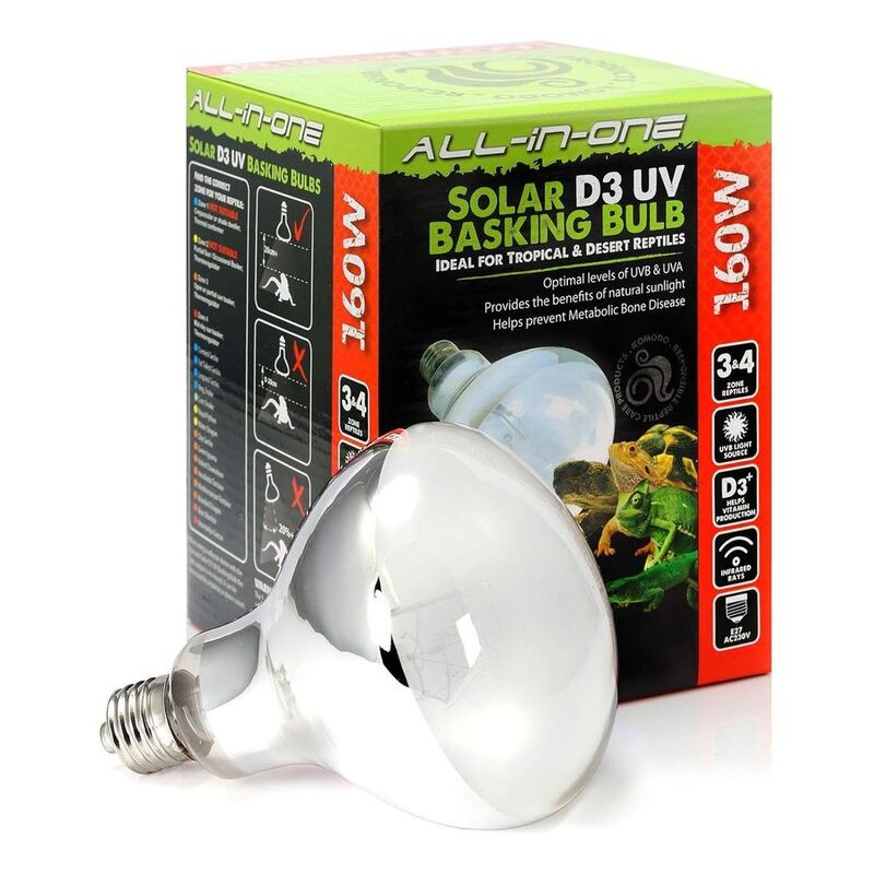 Komodo Solar D3 UV Basking Bulb 160W