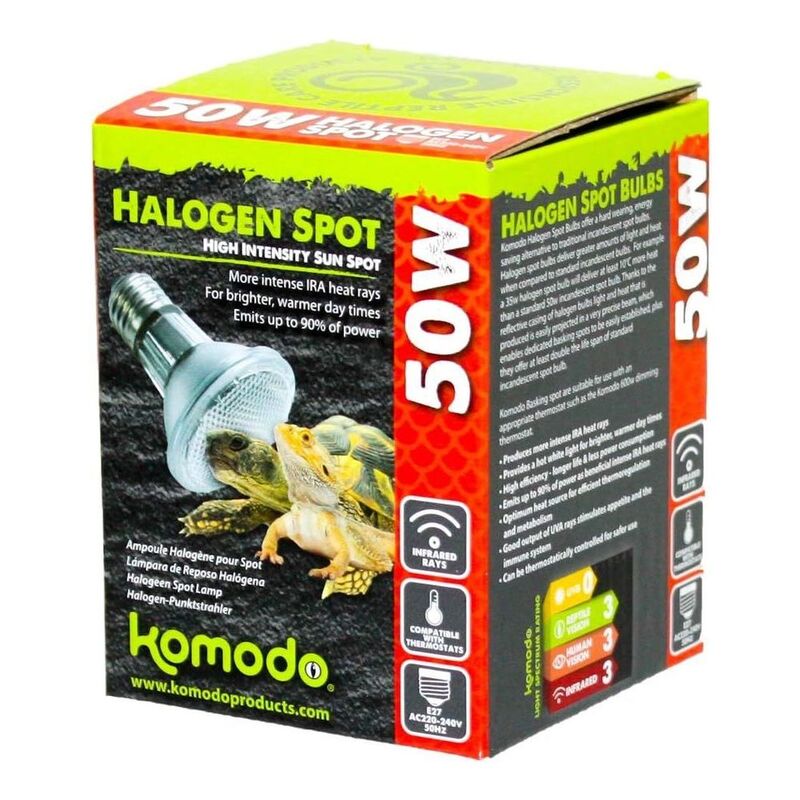 Komodo Halogen Spot Bulb ES 50W Komodo Halogen Spot Bulb ES 50W