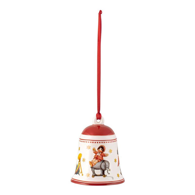 Villeroy & Boch My Christmas Tree Bell Toys - Red (5.5 x 5.5 x 6.9 cm)