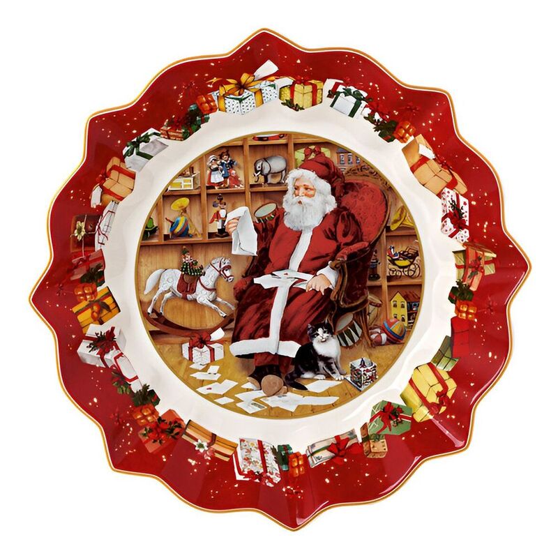 Villeroy & Boch Bowl Large - Santa Reads Wish Lists (25 cm)