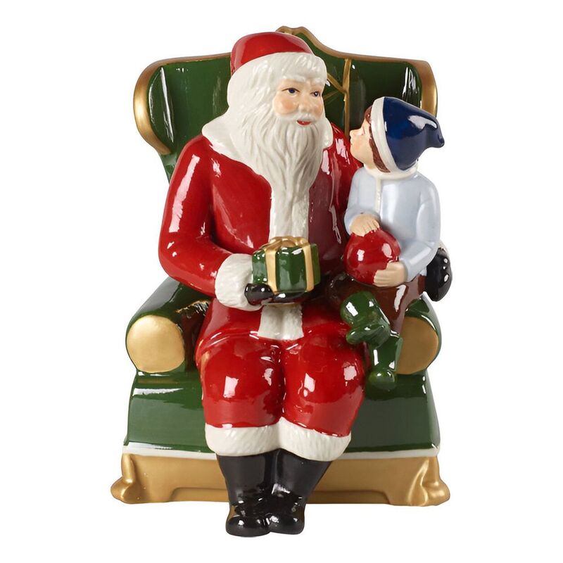 Villeroy & Boch Santa On Armchair (10 x 10 x 15 cm)